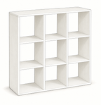 Libreria Hawai con 9 vani – 106 × 32 × 106 cm