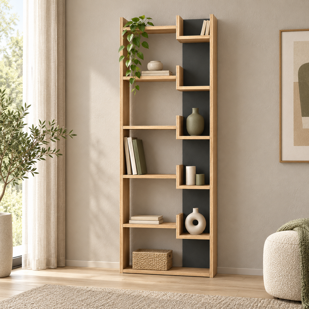 Libreria Oppa – 61 × 22 × 162,5 cm