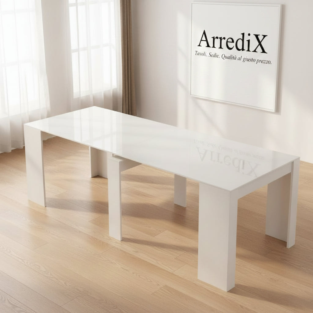 Consolle allungabile Elian Ofelia 90 × 50 cm fino a 300 cm