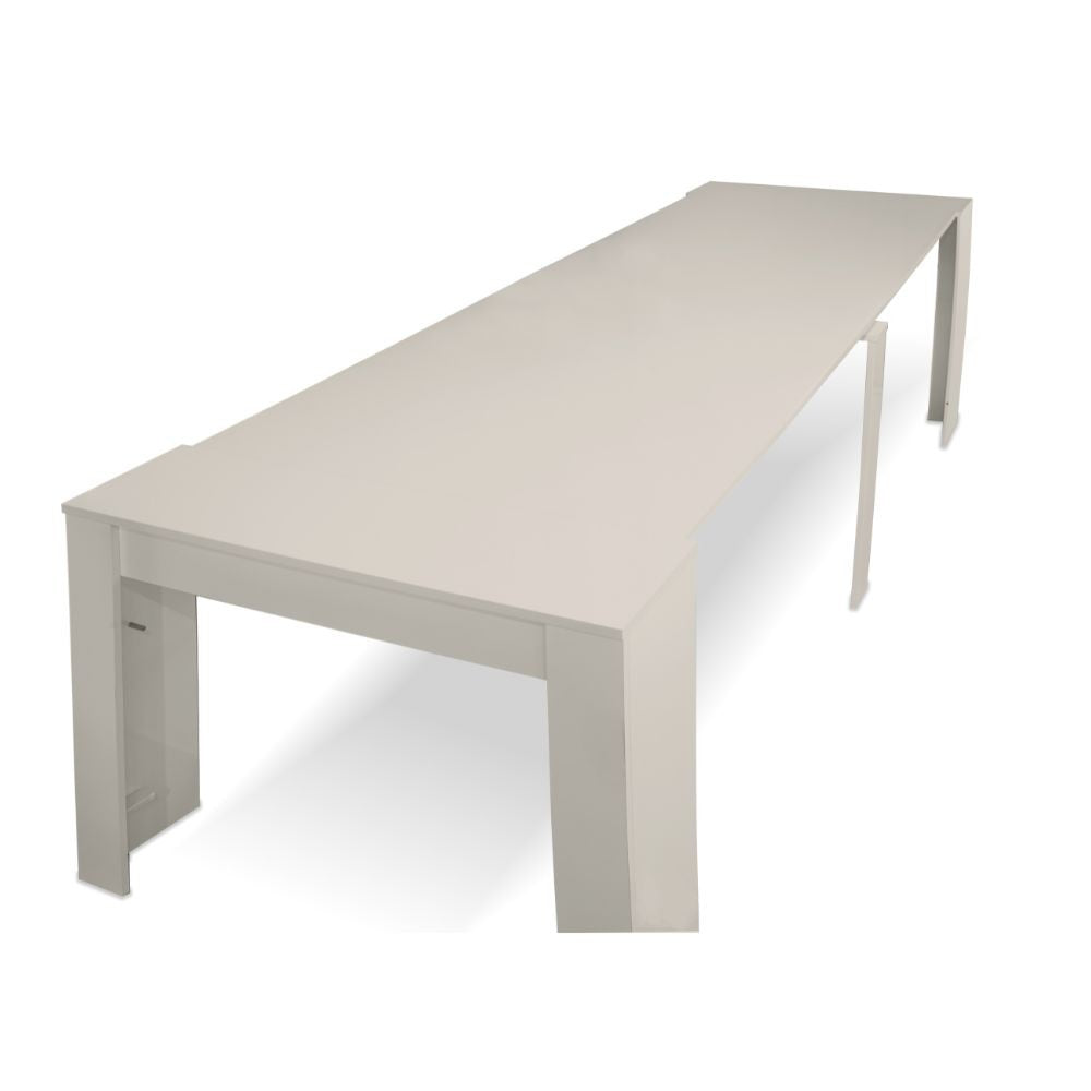 Consolle allungabile Elian Ofelia 90 × 50 cm fino a 300 cm - cashmere