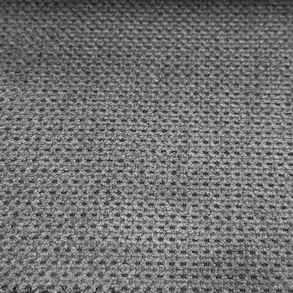 Divano letto angolare destro Arizona con poggiatesta e bracciolo regolabili con pouf contenitore in tessuto Giulia 9713