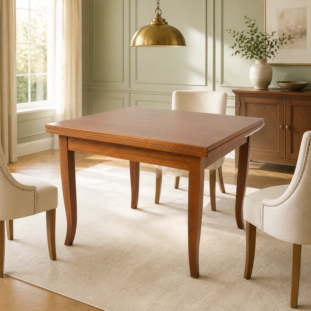 Tavolo allungabile Verona 90 × 90 cm fino a 180 cm