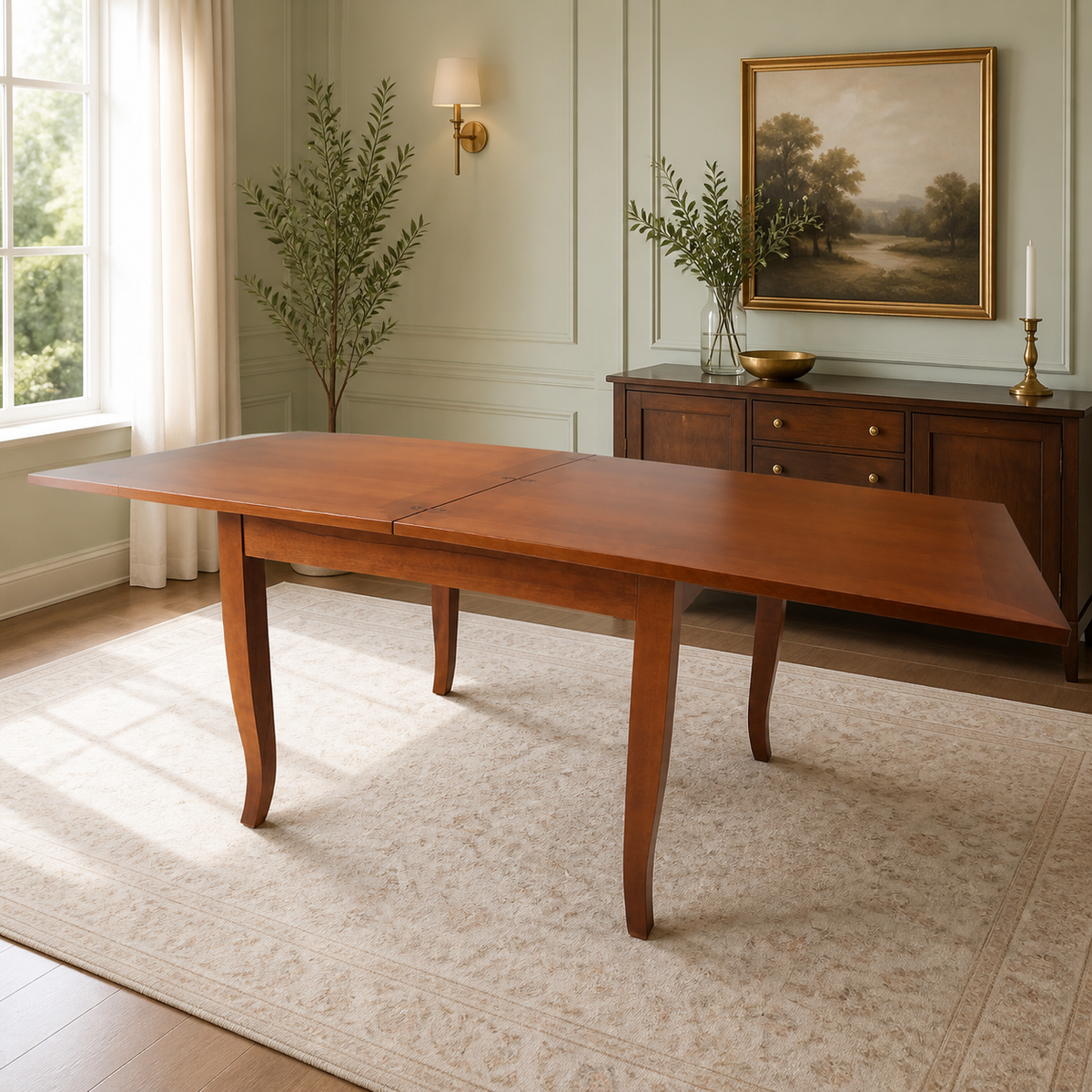 Tavolo allungabile Verona 90 × 90 cm fino a 180 cm