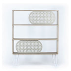Libreria Illia con 3 ripiani – Rovere e nero – immagine 3