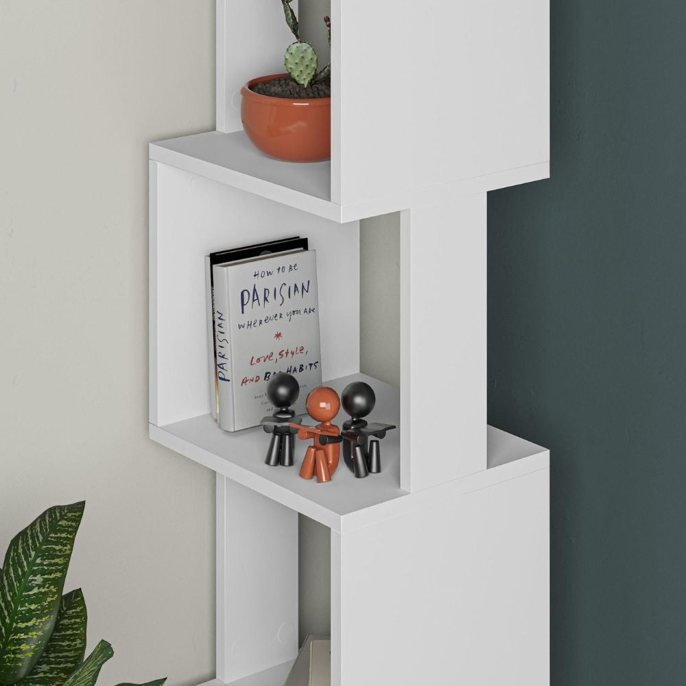 Libreria a cubo Piri – Bianco – immagine 3