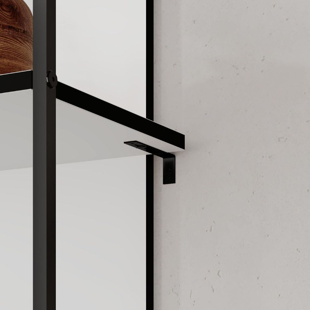 Libreria Archy con 5 ripiani – Bianco – immagine 4