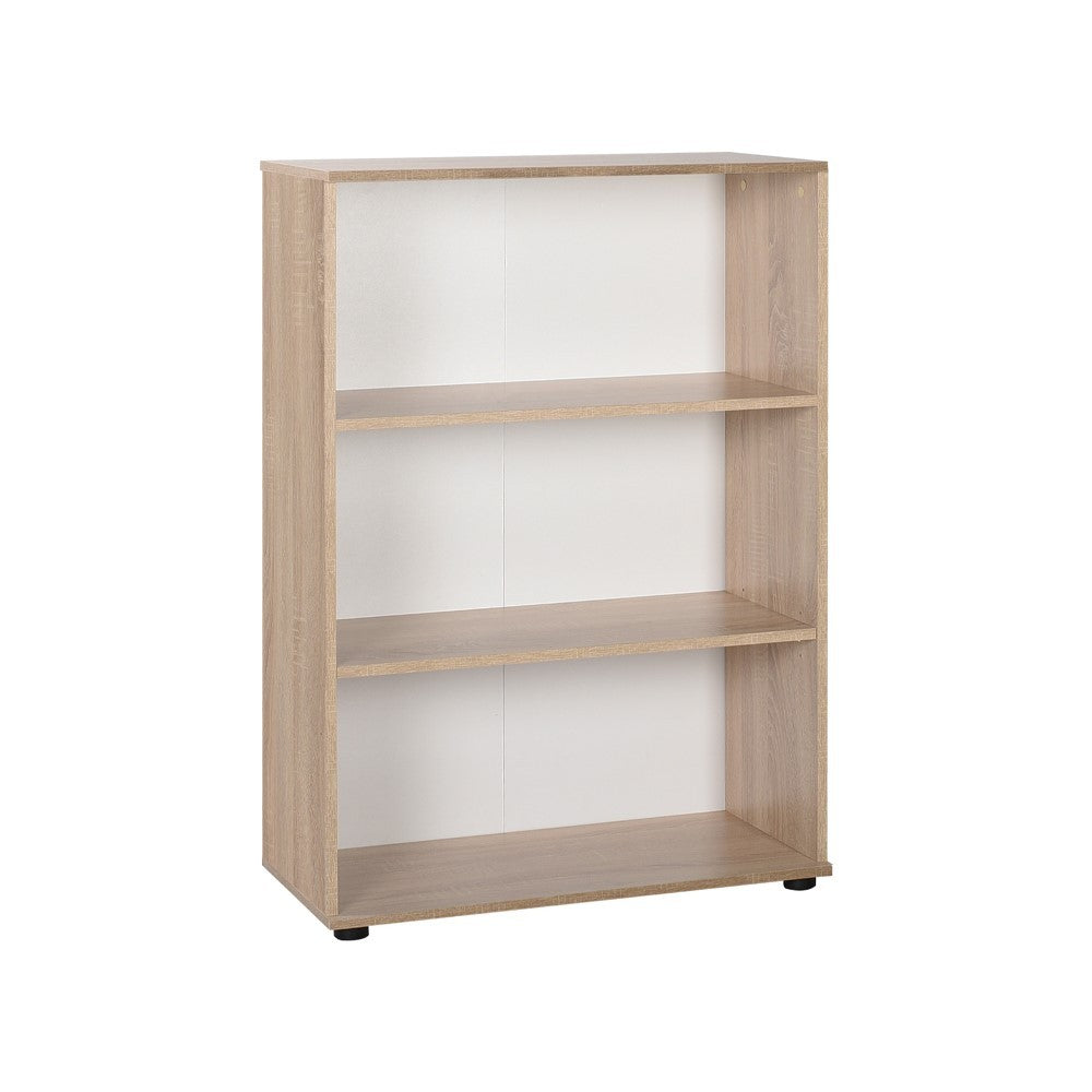 Libreria RKT330 bassa con 3 ripiani – Naturale – immagine 3