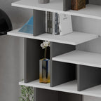 Libreria design Apollon – Bianco e antracite – immagine 4