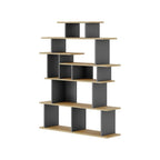 Libreria design Apollon – Rovere e antracite – immagine 6