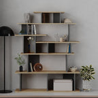 Libreria design Apollon – Rovere e antracite – immagine 3