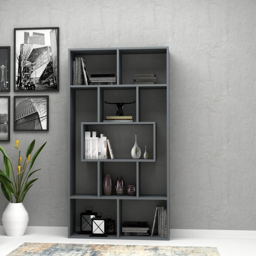 Libreria Face – Grigio cemento – immagine 1