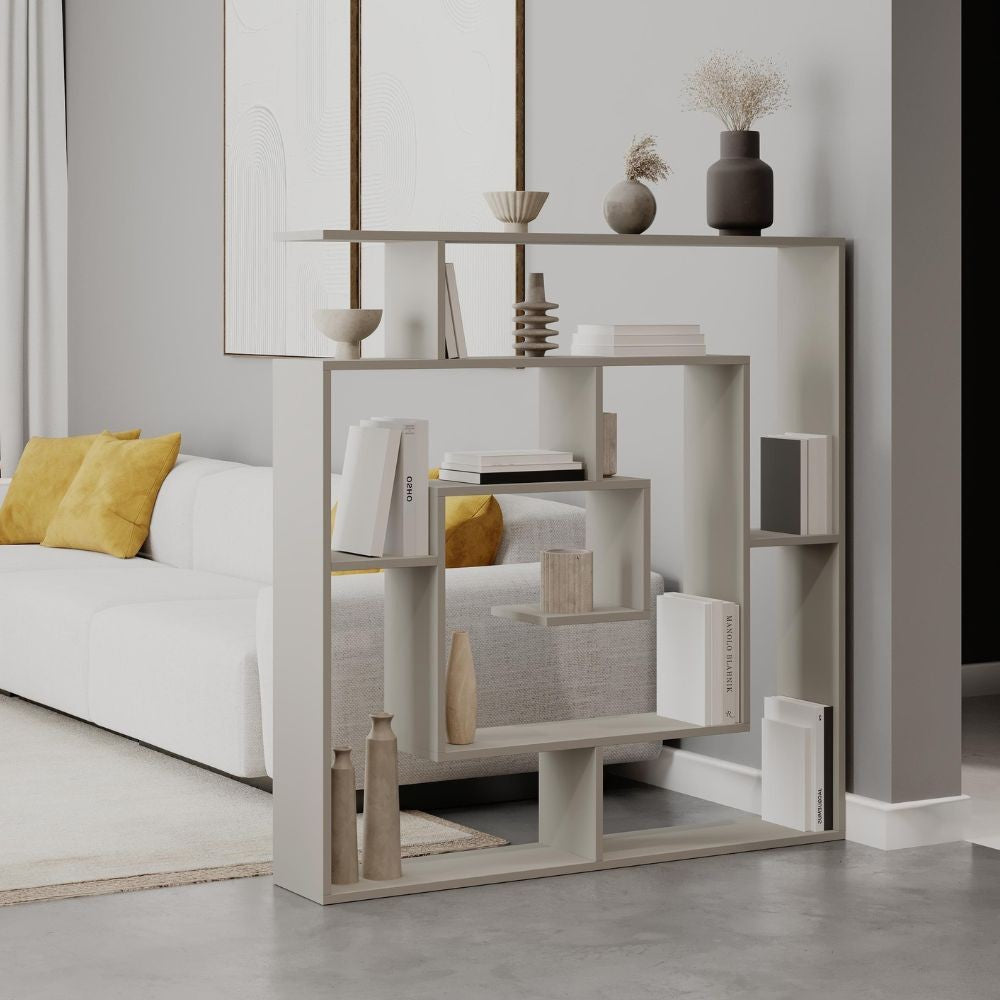 Libreria Labirent con 5 ripiani – Cashmere – immagine 1