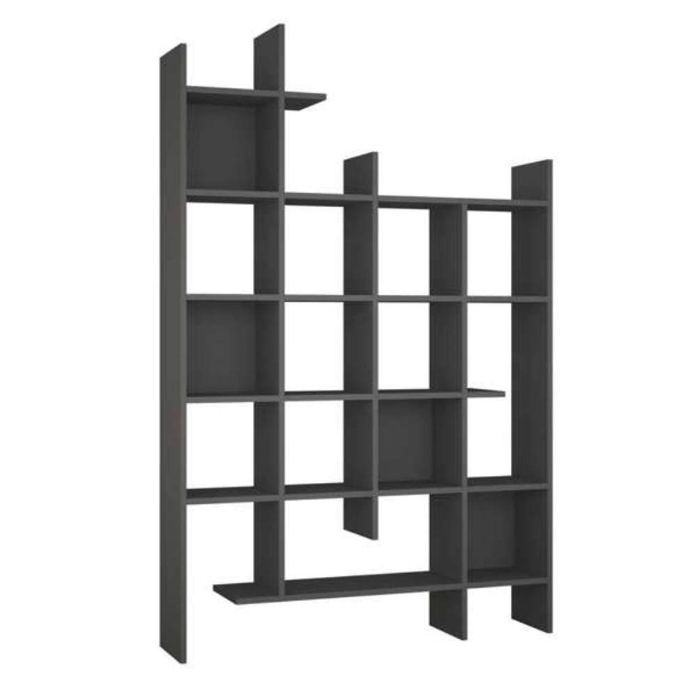 Libreria Manco con 18 vani – Antracite – immagine 2