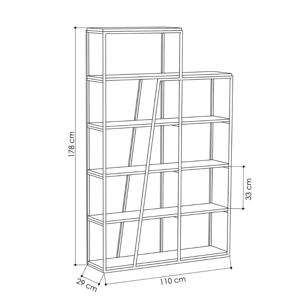 Libreria Pal – Antracite – immagine 10