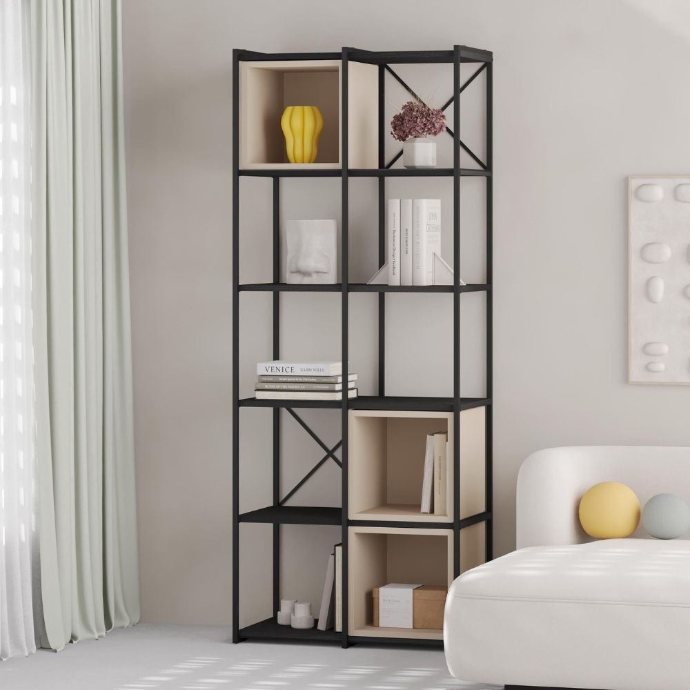 Libreria Vale Midi – Cashmere e nero – immagine 3