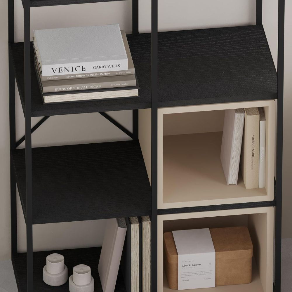 Libreria Vale Midi – Cashmere e nero – immagine 4