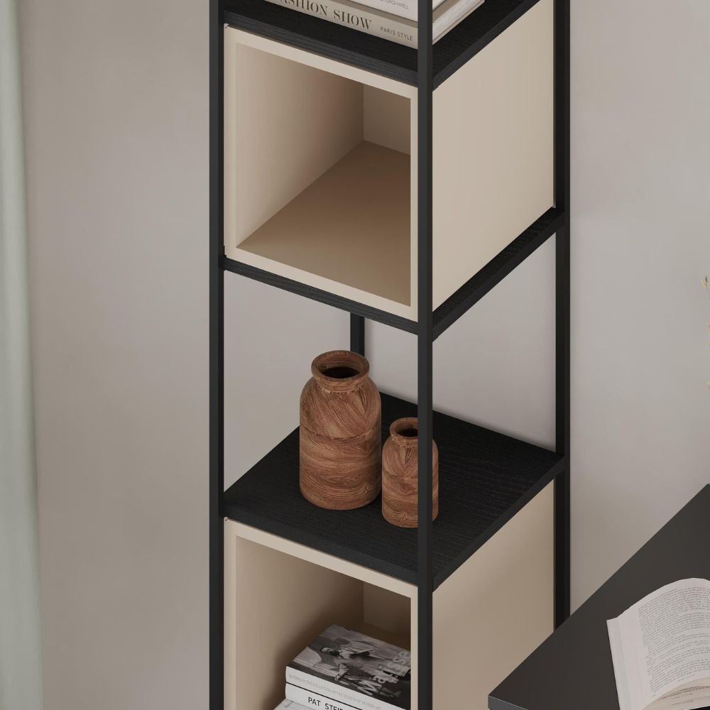 Libreria Vale Mini – Cashmere e nero – immagine 3