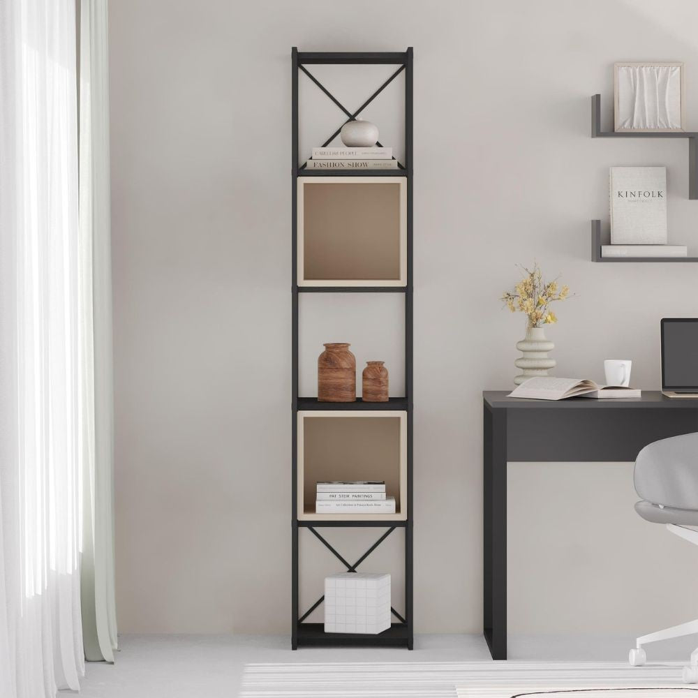 Libreria Vale Mini – Cashmere e nero – immagine 1
