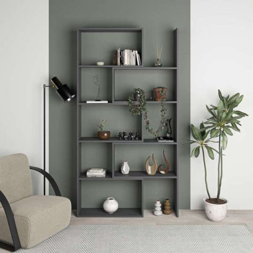 Libreria angolare estensibile Wish – Antracite – immagine 5