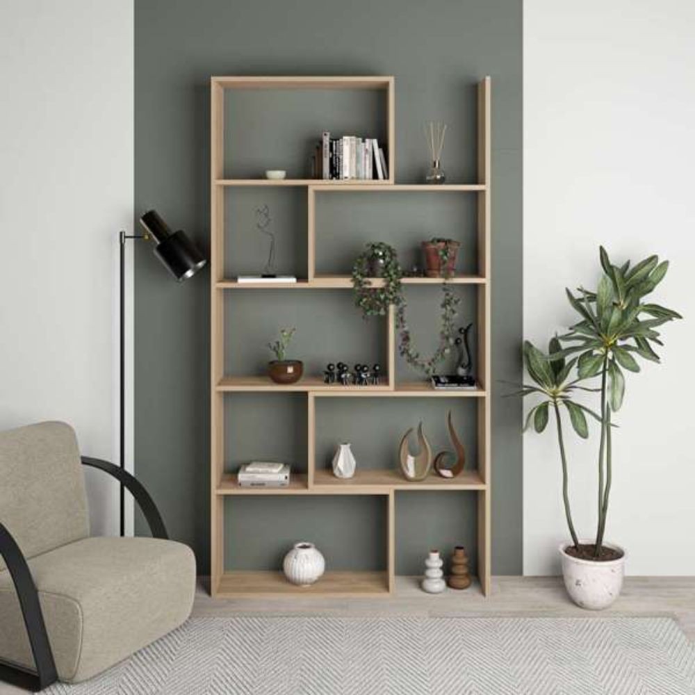 Libreria angolare estensibile Wish – Rovere – immagine 4