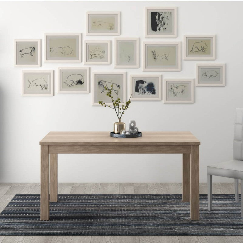 Tavolo allungabile Firenze 140 × 80 cm – effetto olmo