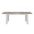 Tavolo allungabile Forma 160 × 90 cm fino a 206,6 cm – rovere e bianco