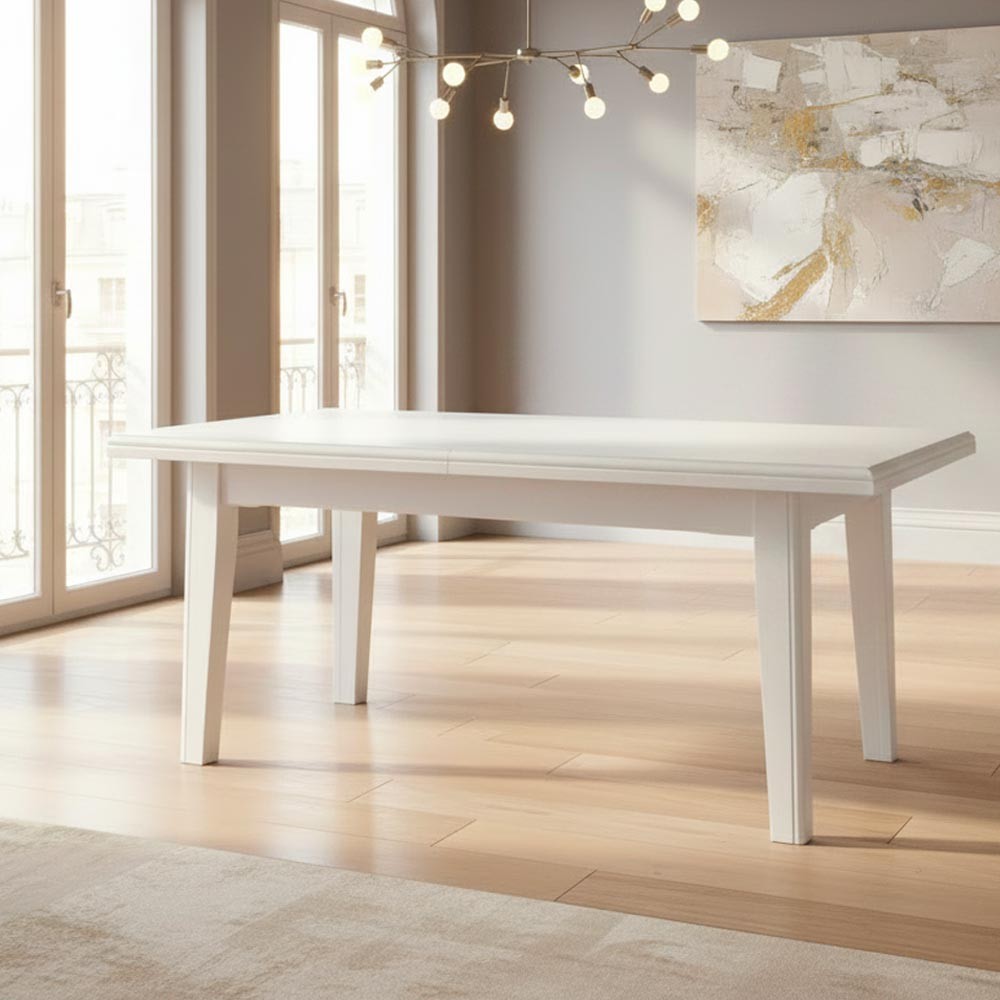 Tavolo allungabile Ligure 180 × 85 cm fino a 360 cm - colore bianco