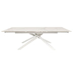 Tavolo allungabile Nefti in ceramica 160 × 90 cm fino a 240 cm
