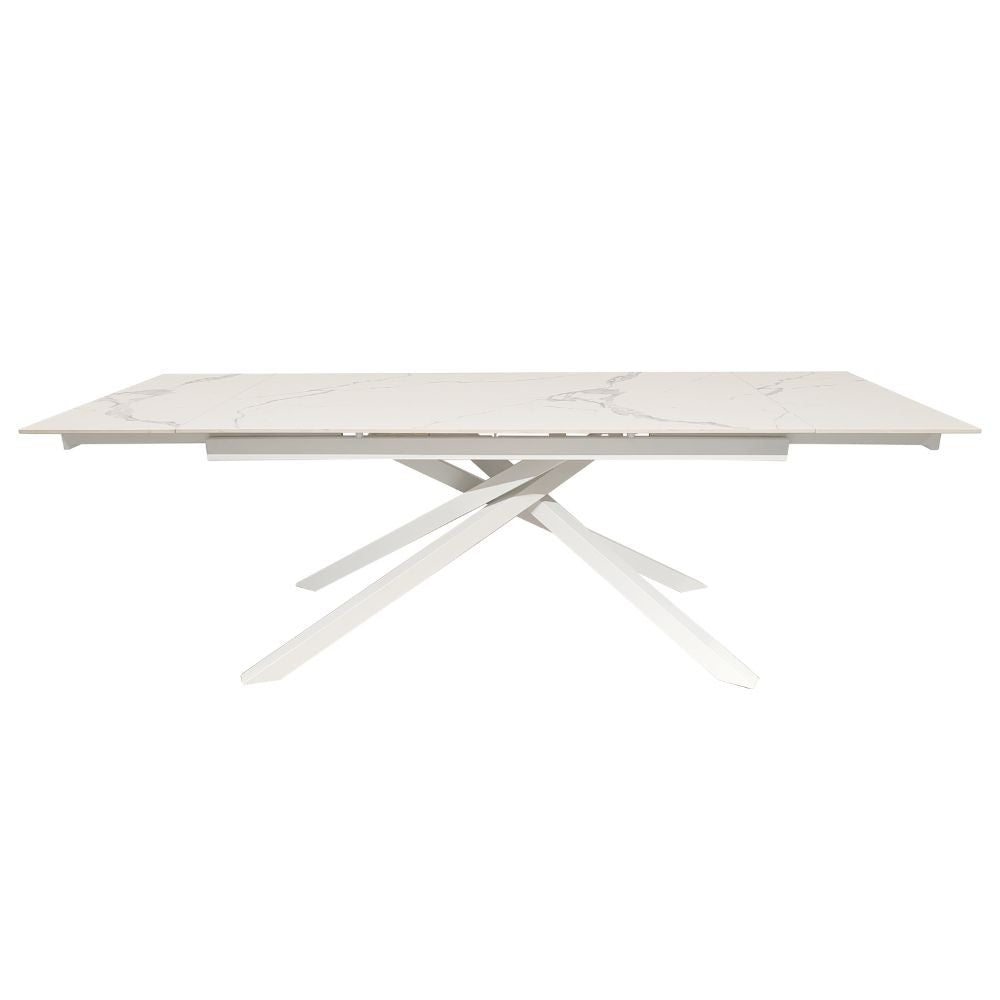 Tavolo allungabile Nefti in ceramica 160 × 90 cm fino a 240 cm