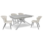 Tavolo allungabile Nefti in ceramica 160 × 90 cm fino a 240 cm