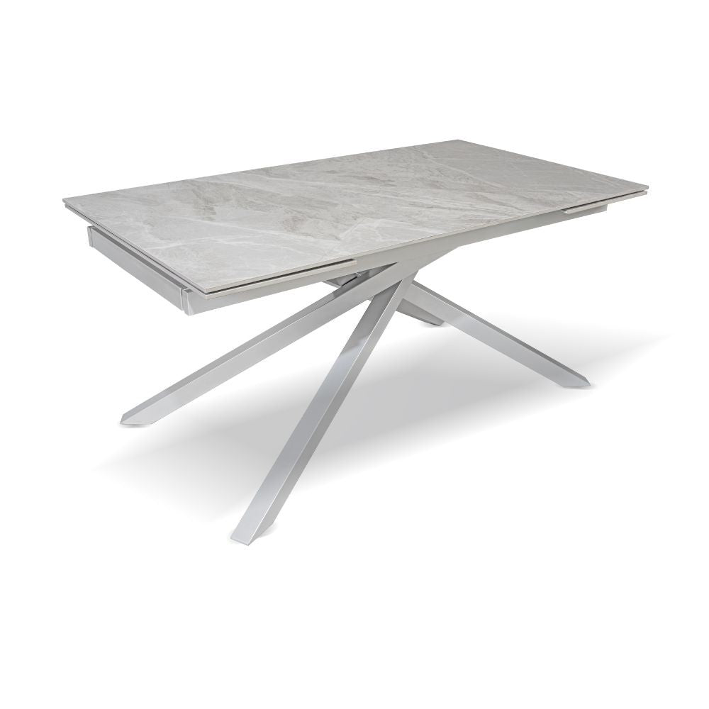 Tavolo allungabile Nefti in ceramica 160 × 90 cm fino a 240 cm
