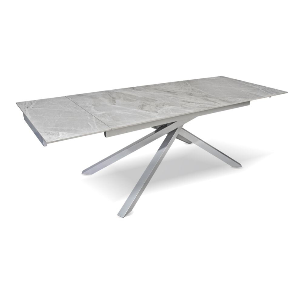 Tavolo allungabile Nefti in ceramica 160 × 90 cm fino a 240 cm