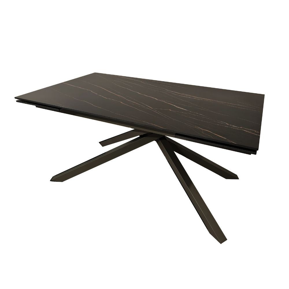 Tavolo allungabile Nefti in ceramica 160 × 90 cm fino a 240 cm