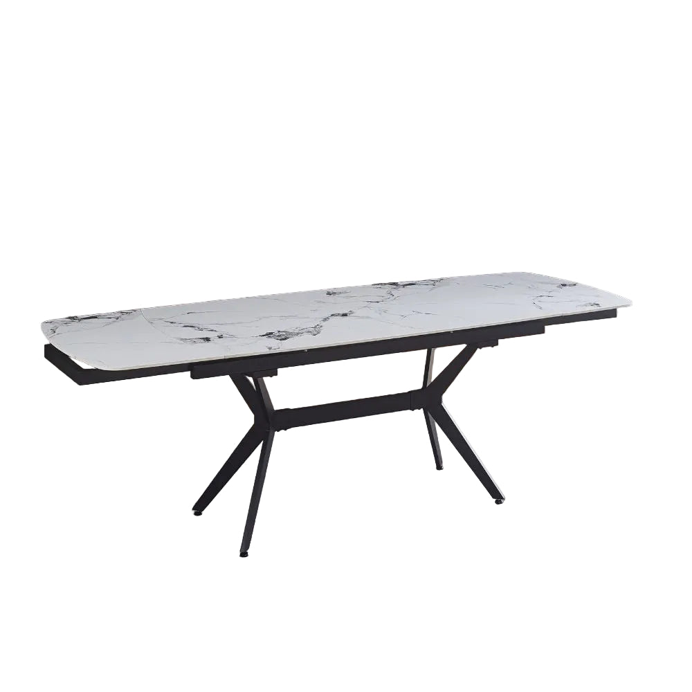 Tavolo allungabile Riley con piano in ceramica