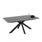 Tavolo fisso Opera con piano effetto marmo