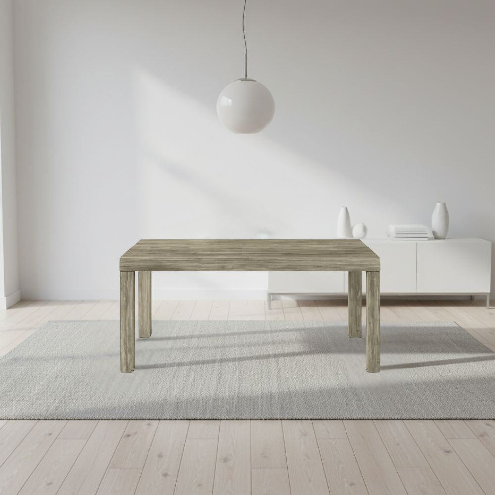 Tavolo Imab Piana T07 con 2 allunghe 140x90x75H cm. - colore grigio