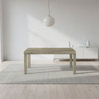 Tavolo Imab Piana T07 con 2 allunghe 140x90x75H cm. - colore grigio
