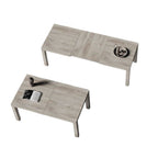 Tavolo Imab Piana T07 con 2 allunghe 140x90x75H cm.