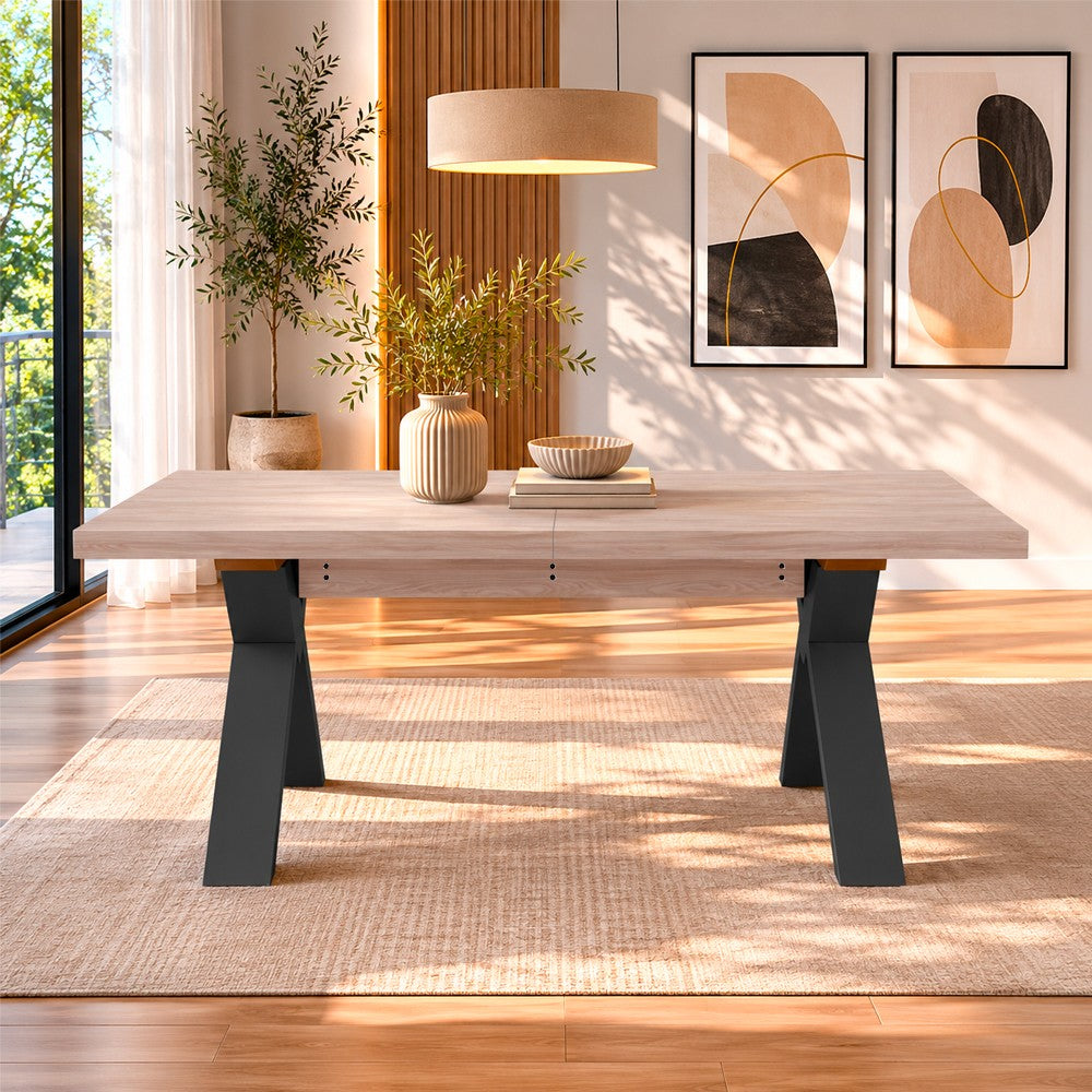 Tavolo allungabile Milonga 160 × 90 cm fino a 410 cm - olmo