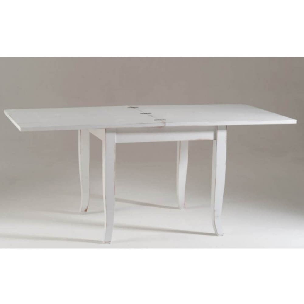 Tavolo allungabile Verona 90 × 90 cm fino a 180 cm - bianco
